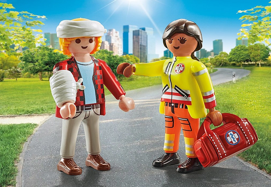 Playmobil Duo Pack Paramedic with Patient