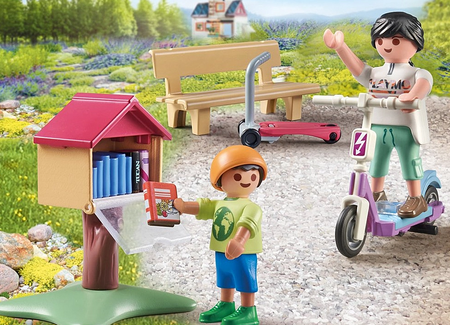 Playmobil Book Exhange