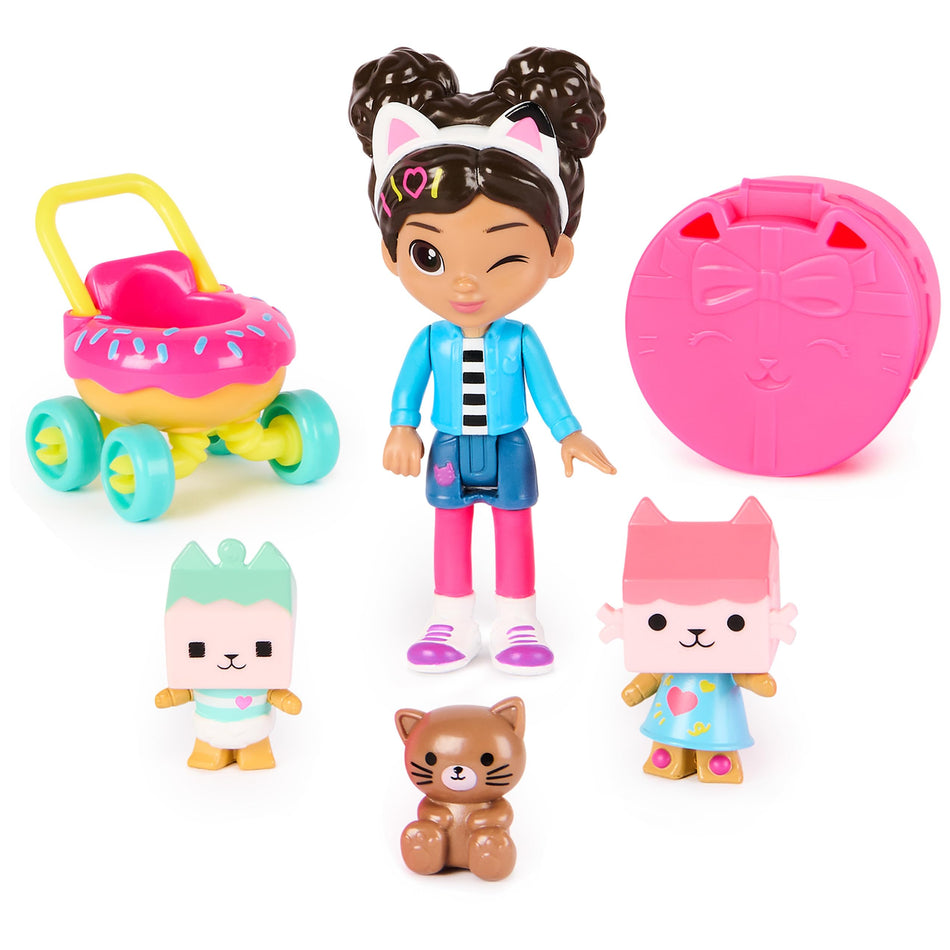 Gabby's Kitty Care Figure Set