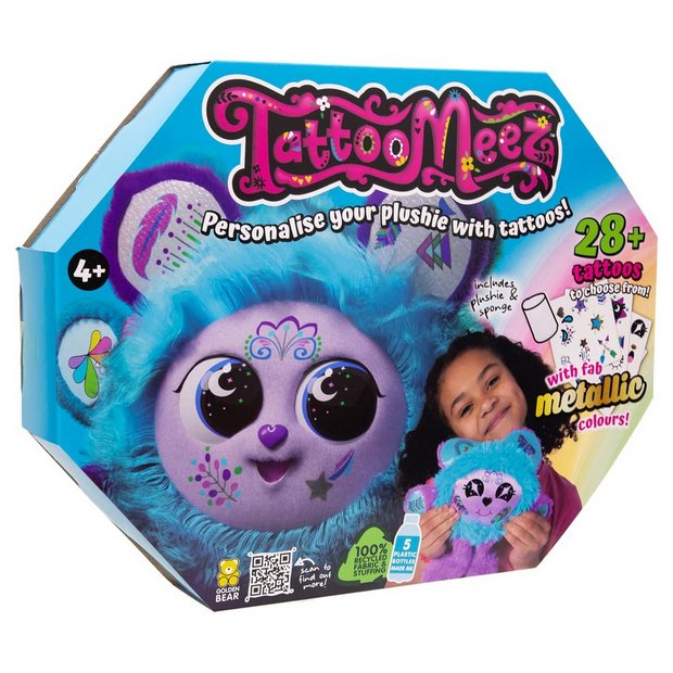 Tattoomeez Plush Toy with Tattoos