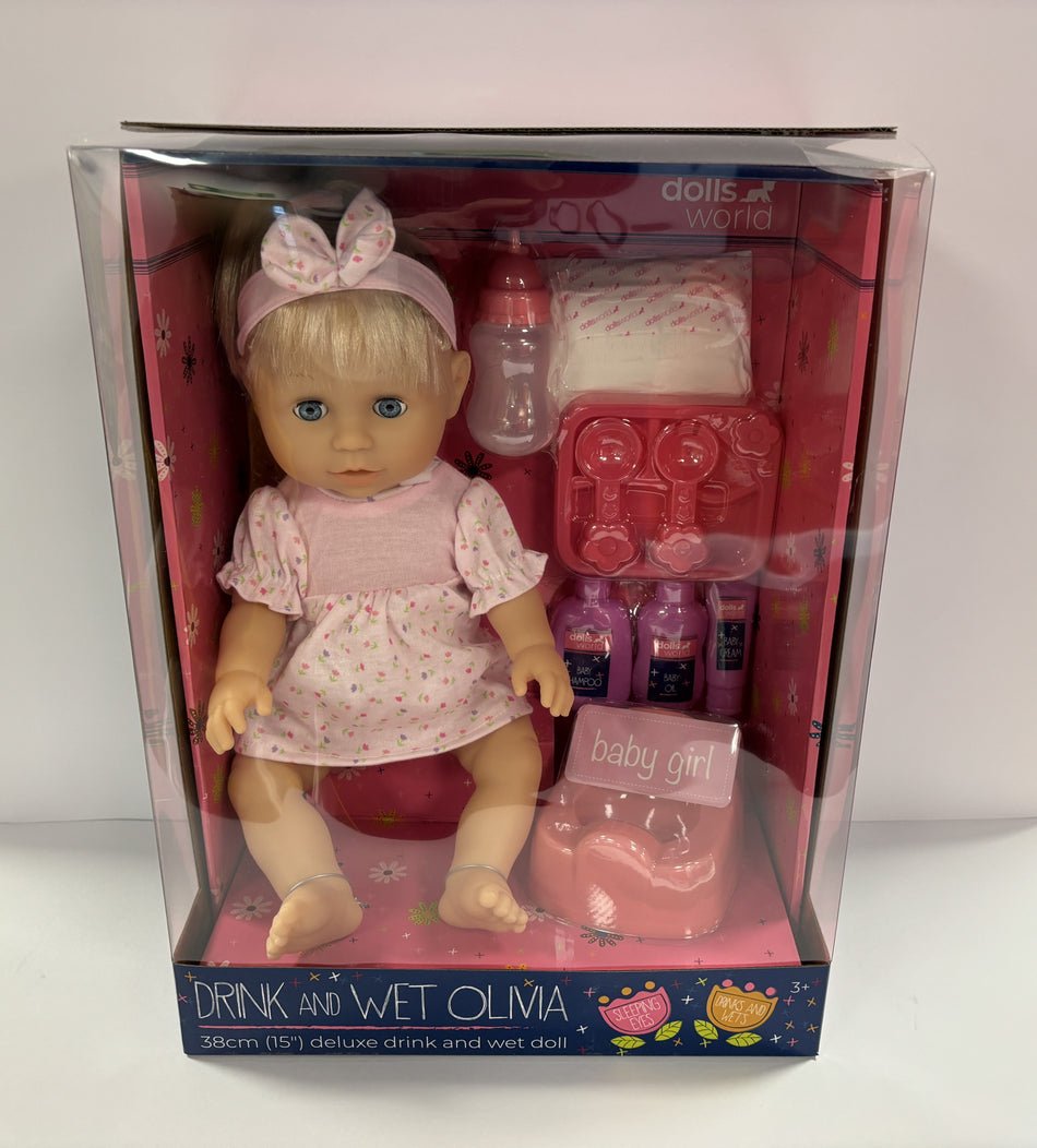 Dolls World Drink & Wet Olivia