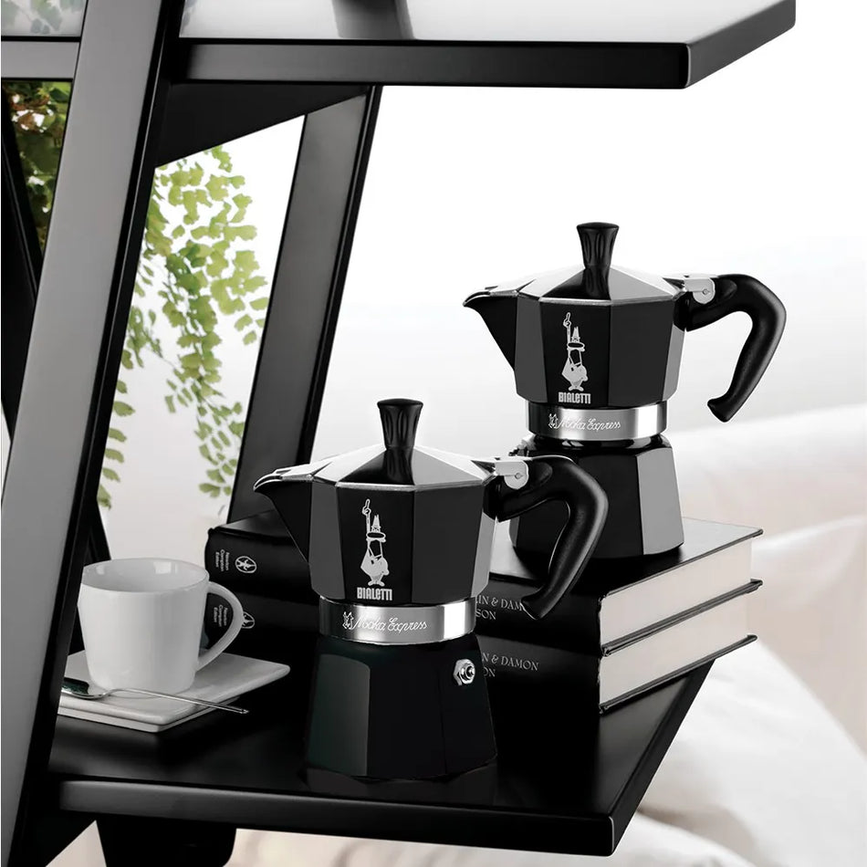 Bialetti Moka Express 6 Cup Black