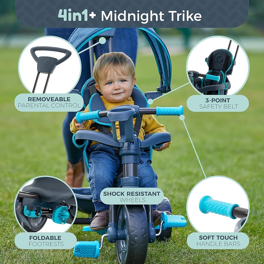 TP Trike 4 in 1 Midnight Blue