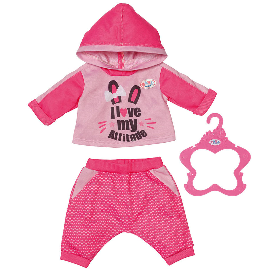 Baby Born Jogging Suit 2 Assorted