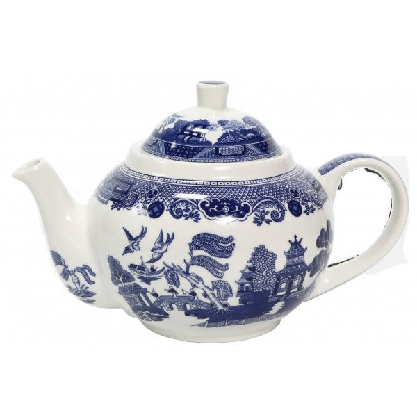 Blue Willow Pattern Teapot 1Lt