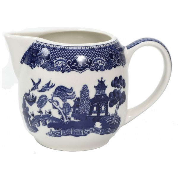 Blue Willow Pattern Cream Jug 7oz