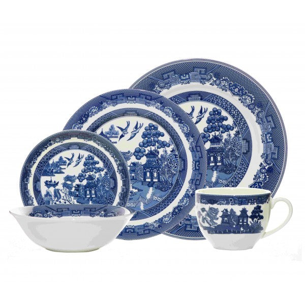 Blue Willow Pattern 20 Piece Set