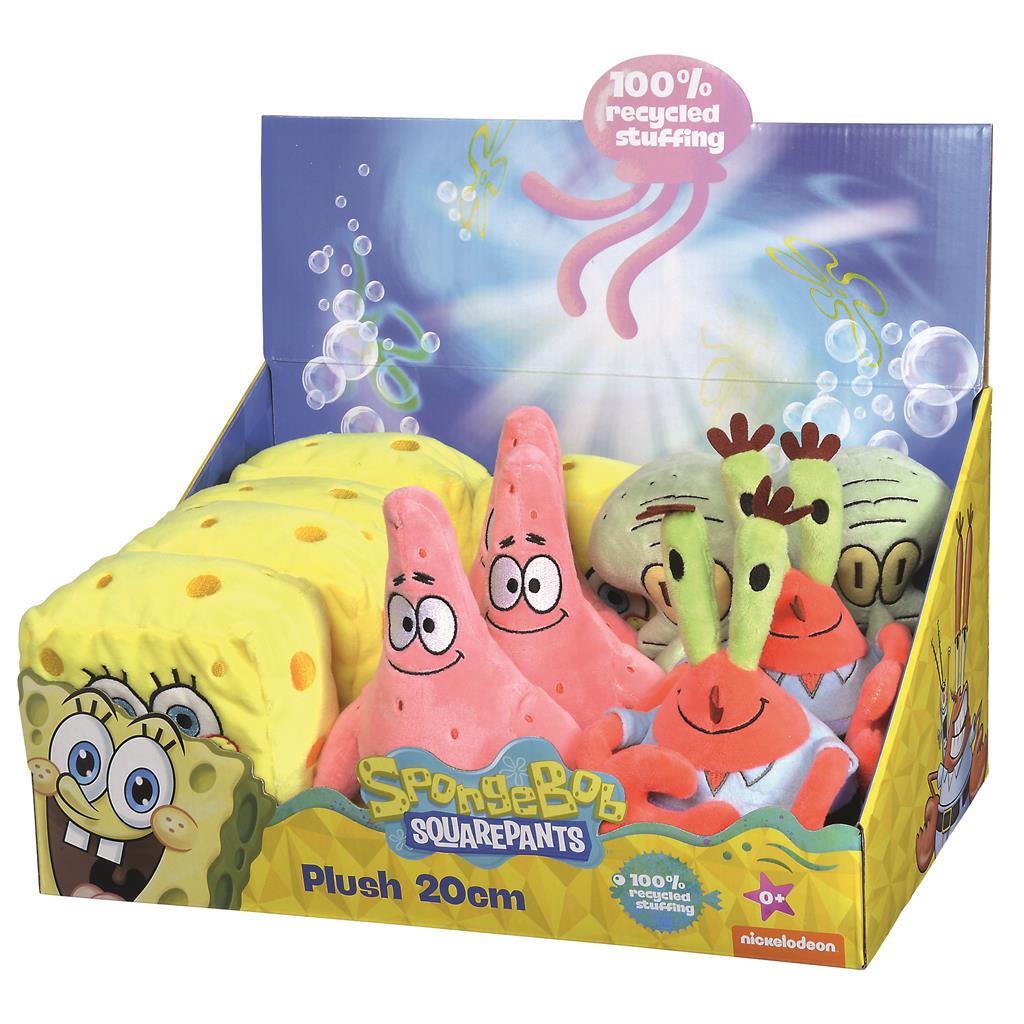 Spongebob Plush Toy 20cm – Fitzgeralds Homevalue Dingle