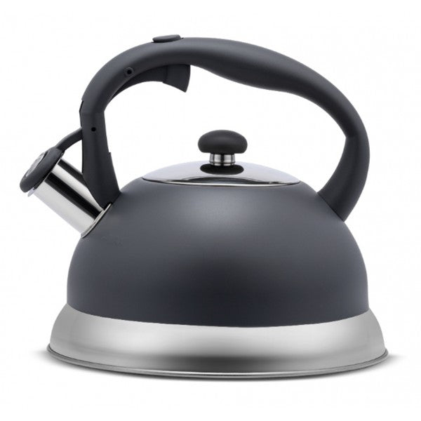 Steelex Whistling Kettle Grey 2.7ltr