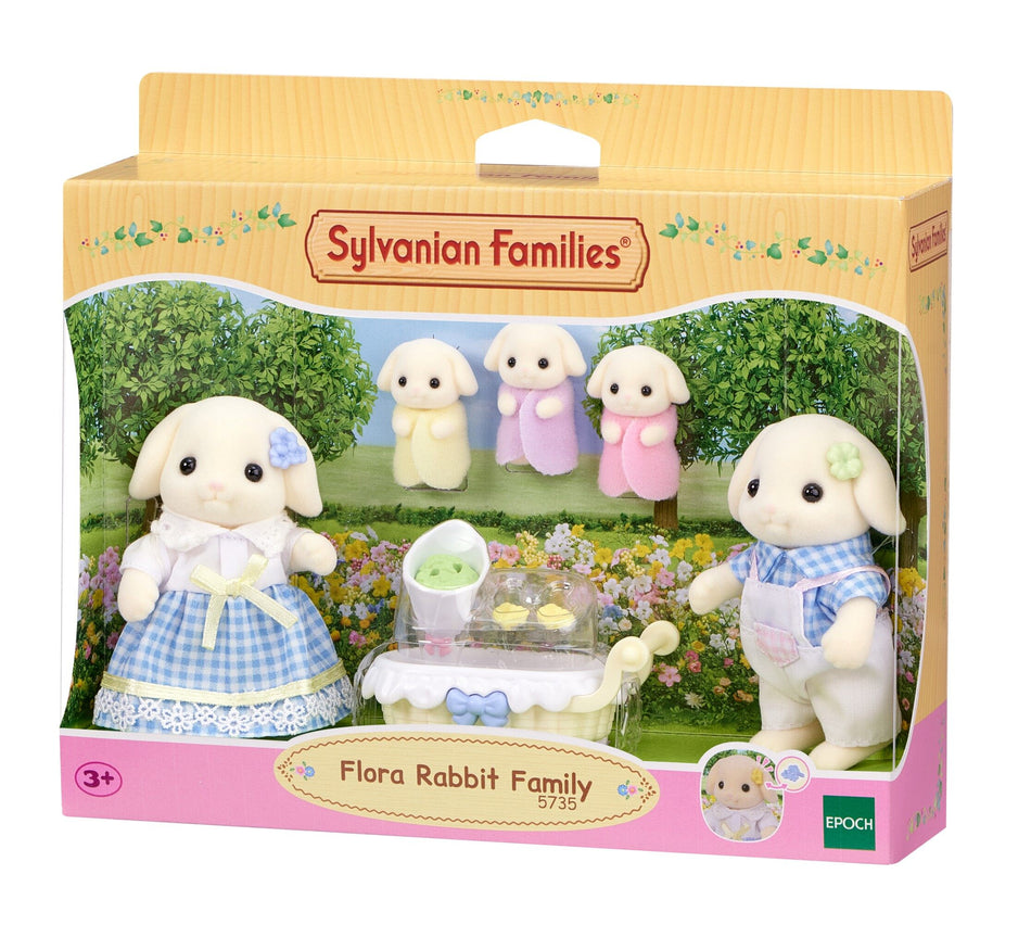 Flora Rabbit Family Sylvanians