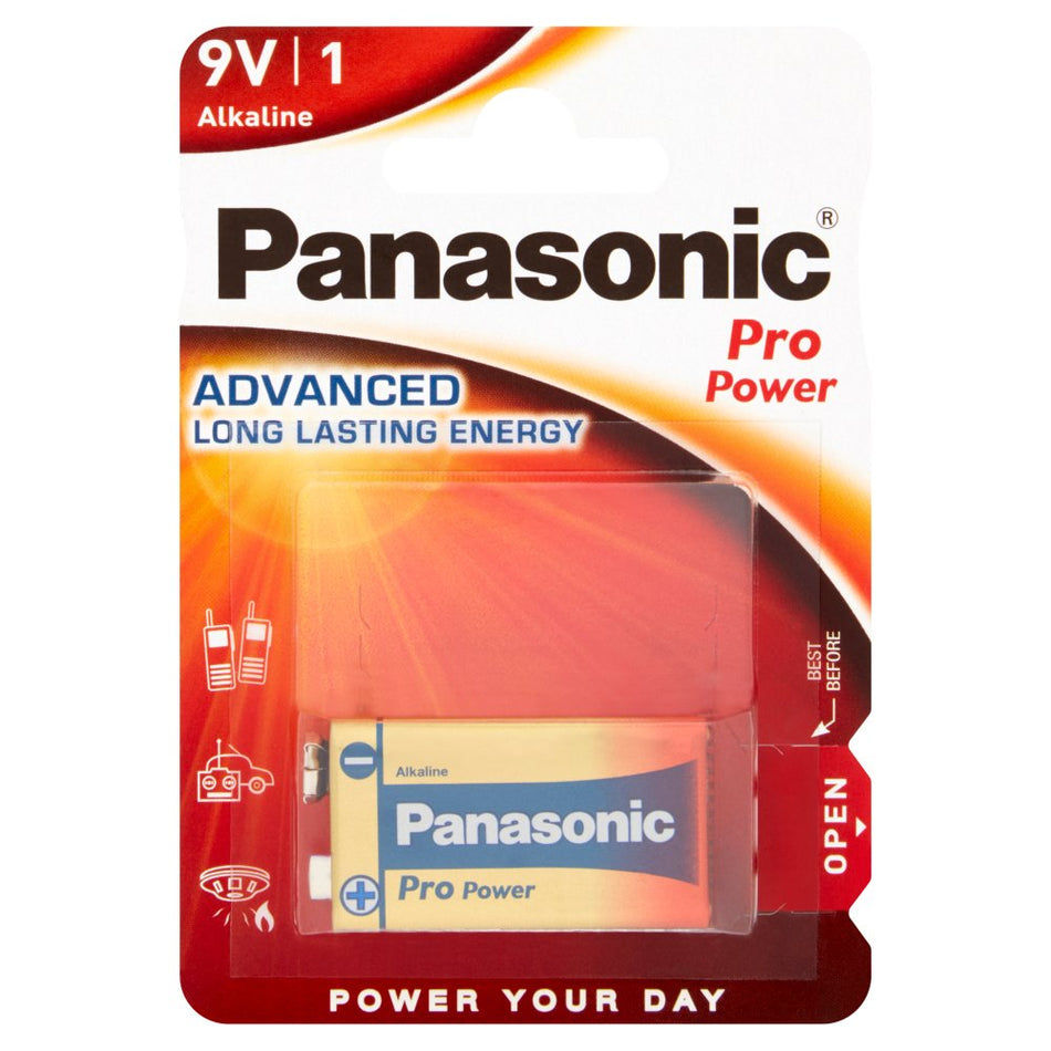 9 Volt Panasonic Pro Power Battery
