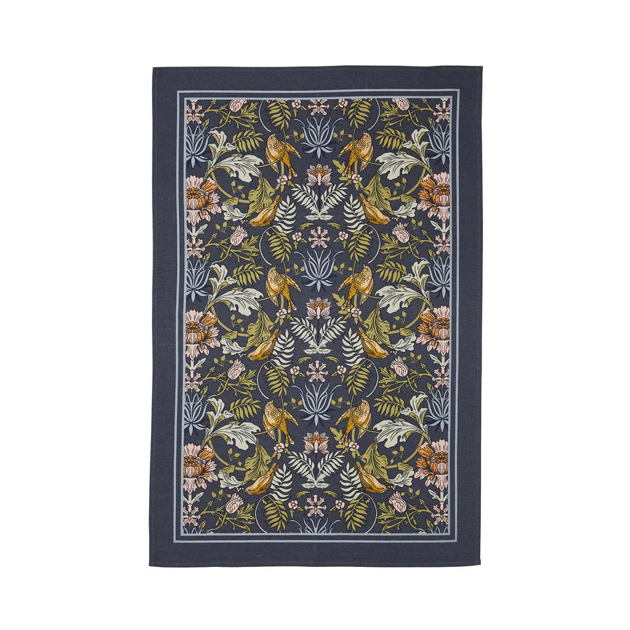 Finch & Flower Cotton Tea Towel