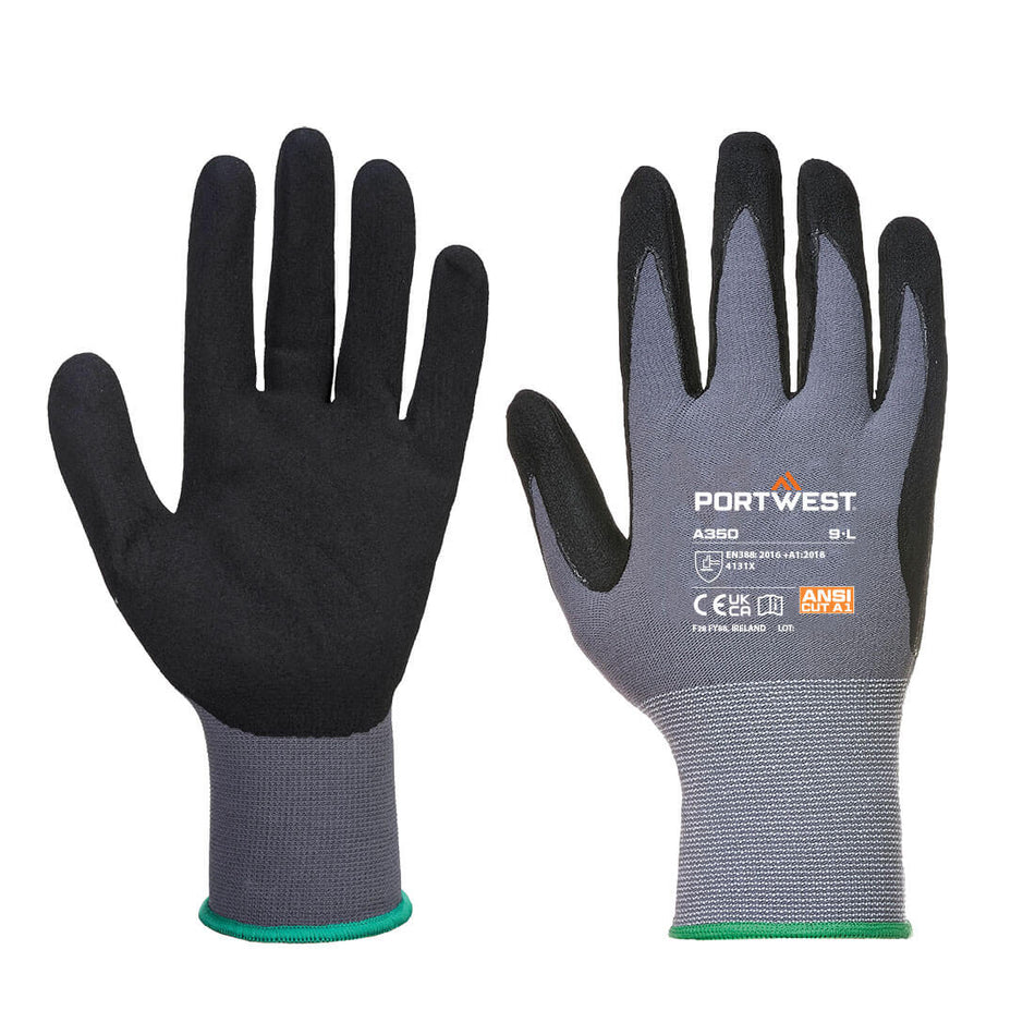 Dermiflex Glove Black Portwest