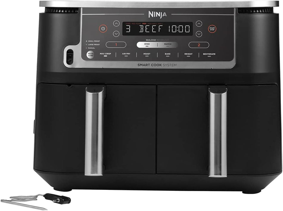 Ninja Foodi MAX Dual Zone Air Fryer with Smart Cook System