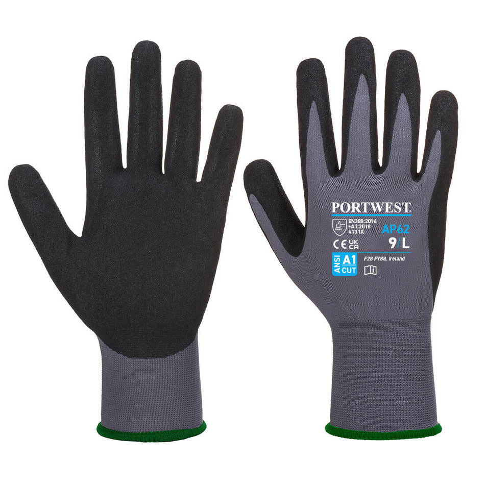 Dermi Flex Aqua Glove Grey/Black Portwest