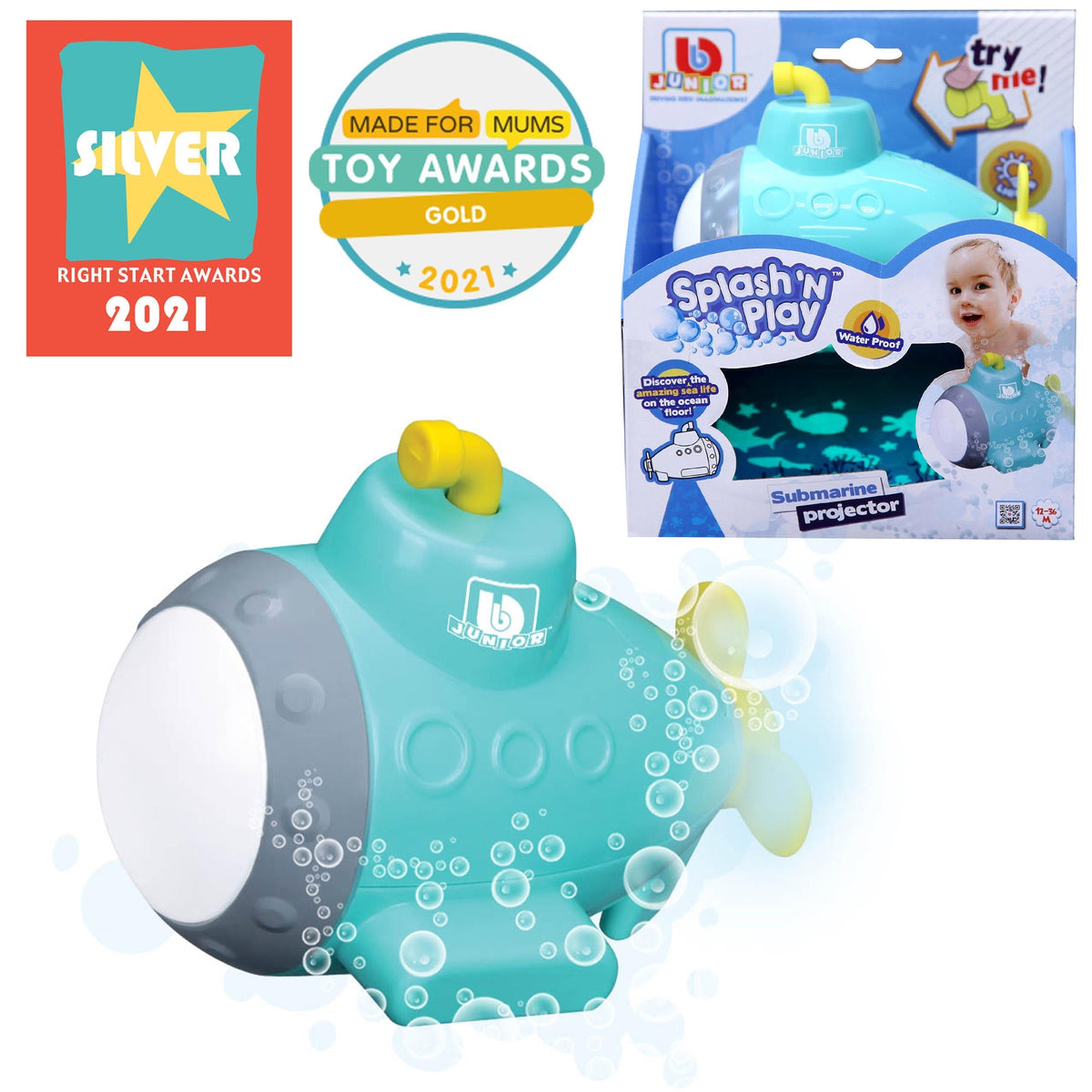 Bb Junior Splash N Play Submarine Projector