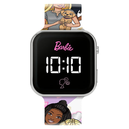 Barbie Printed Strap LED Watch