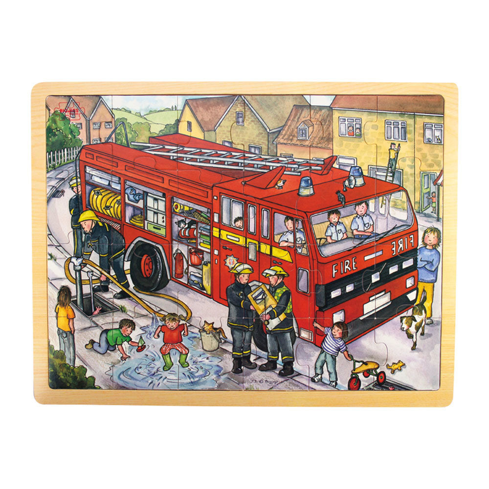 Fire Engine Rice Ruff Tray Fire Engine Tray Puzzle – Fitzgeralds Homevalue Dingle