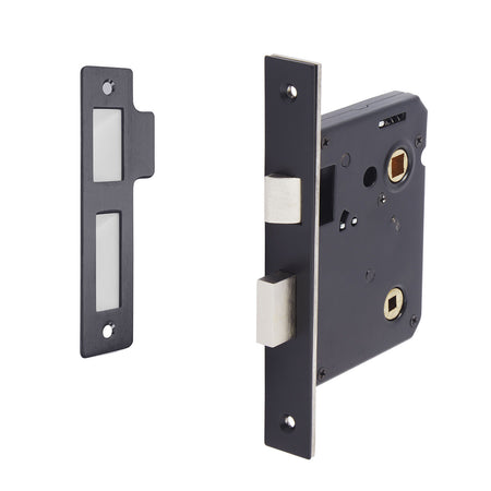 Basta Black Bathroom 63MM Internal Lock 63MM Clamppack