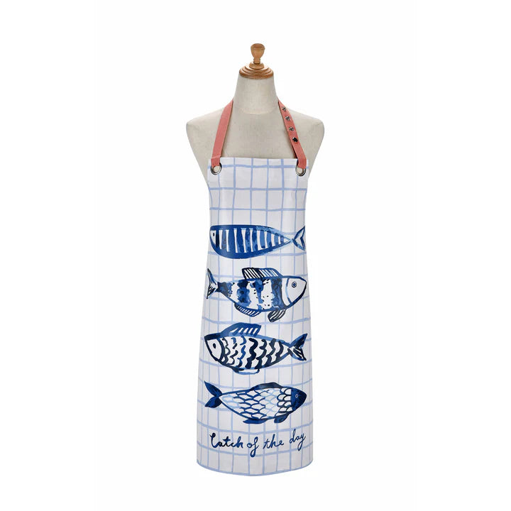 Catch of the Day Cotton Apron