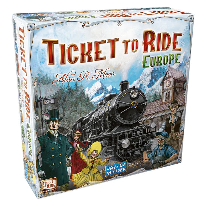 Ticket to Ride Europe Board Game