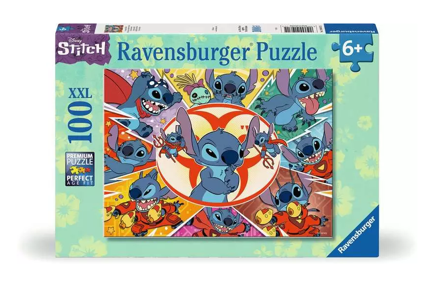 Ravensburger Disney Stitch, XXL 100 piece Jigsaw Puzzle