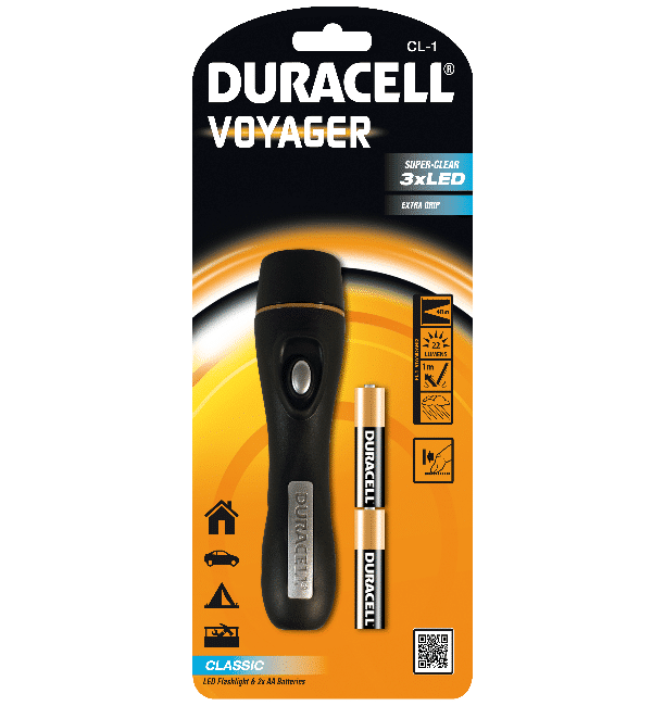 Duracell Classic Voyager Torch CL10
