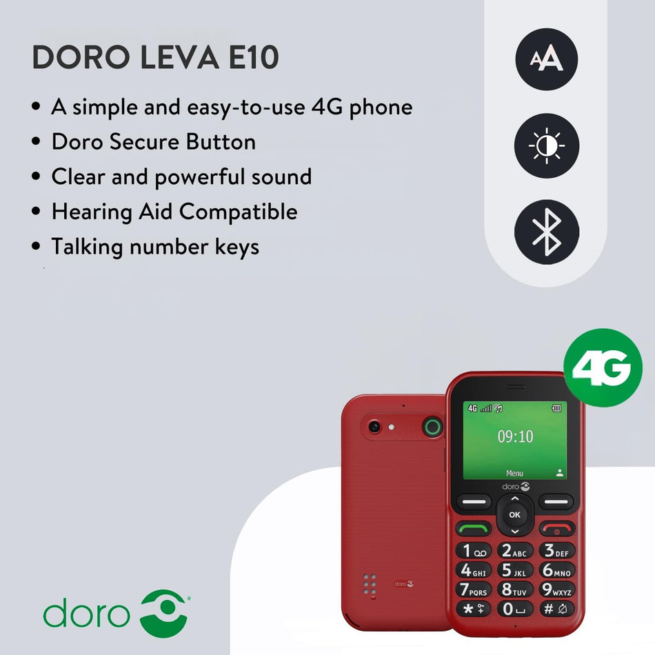 Doro Leava E10 Mobile Phone