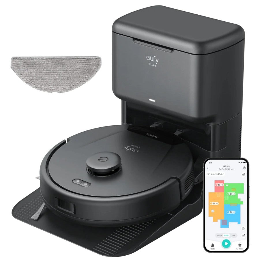 Eufy L60 Hybrid Robot Vacuum Cleaner with Self Cleaning Station