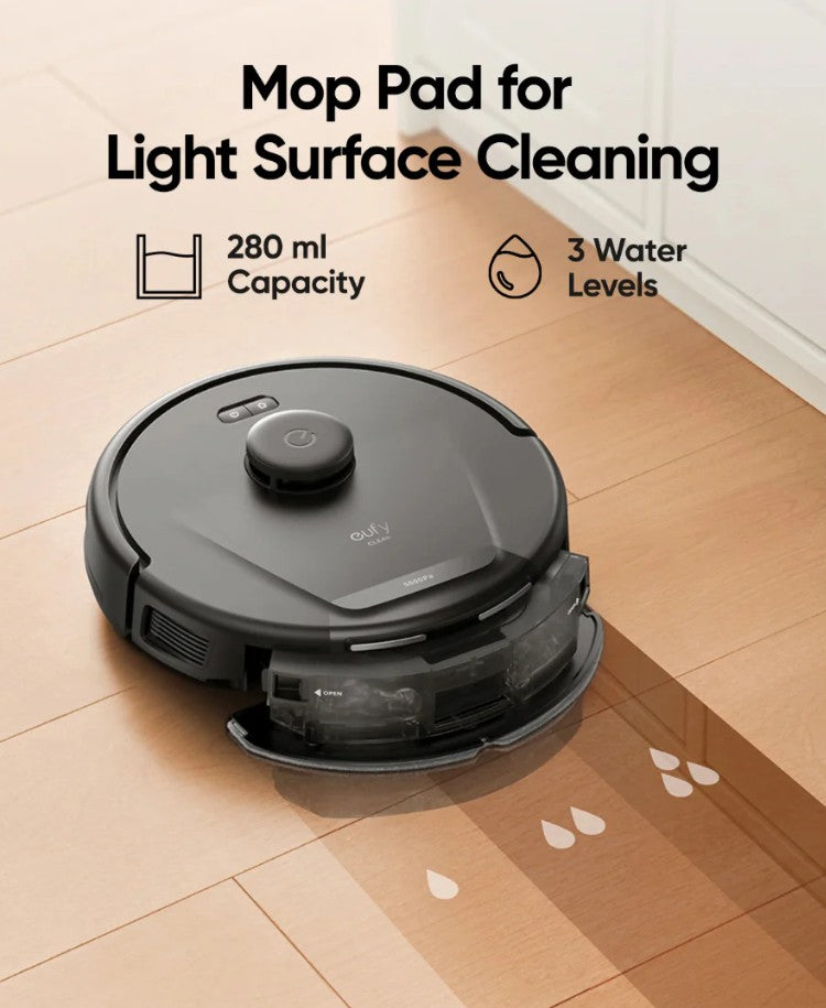 Eufy L60 Hybrid Robot Vacuum Cleaner with Self Cleaning Station