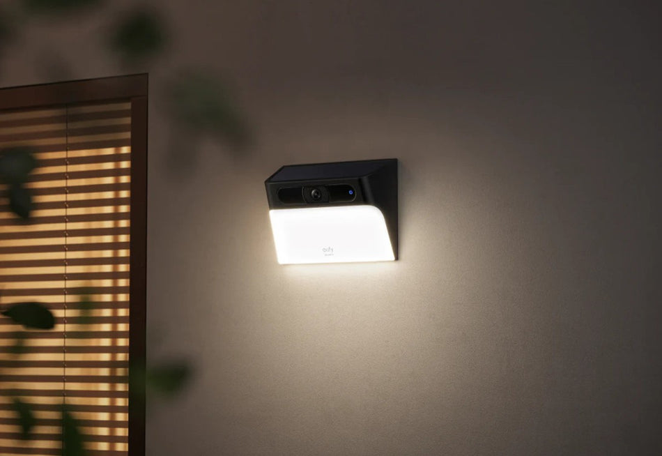 Eufy Solar-Charging Wall Light & Security Camera S120