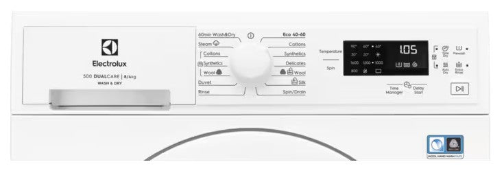 Electrolux 8kg / 4kg Washer Dryer