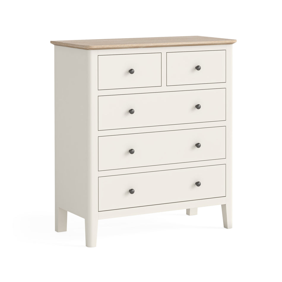 Marlow Navy 2 Over 3 Drawer Chest