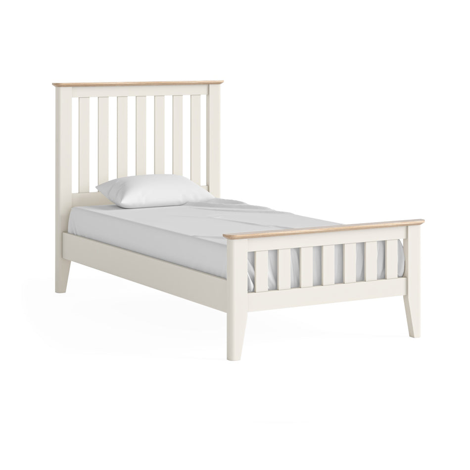 Marlow Navy Slatted Bed 3'