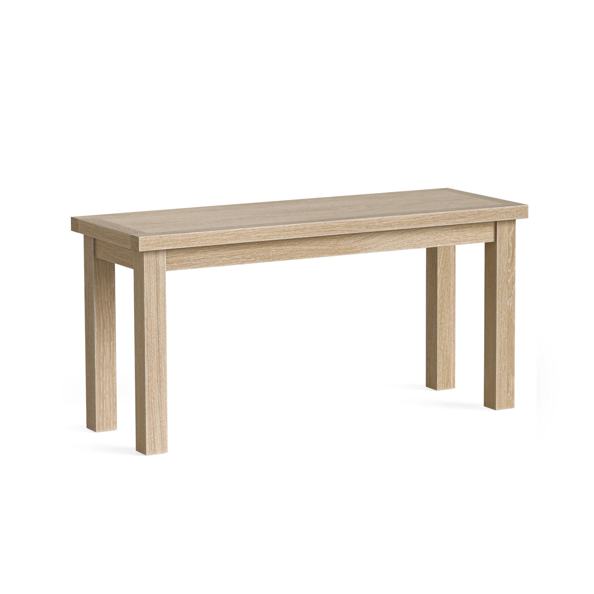 Modern Country Oak Bench