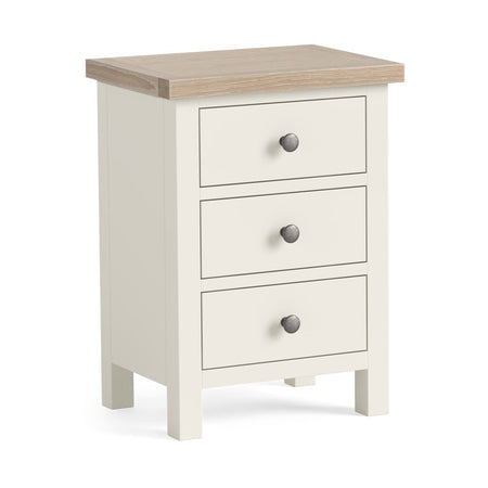 Modern Country Bedside Locker Light Grey