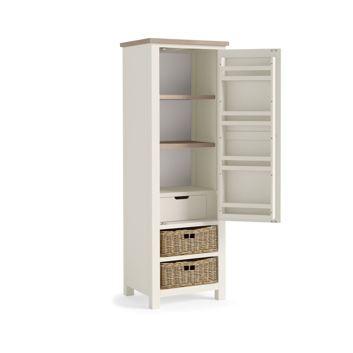 Modern Country Larder Unit Coconut