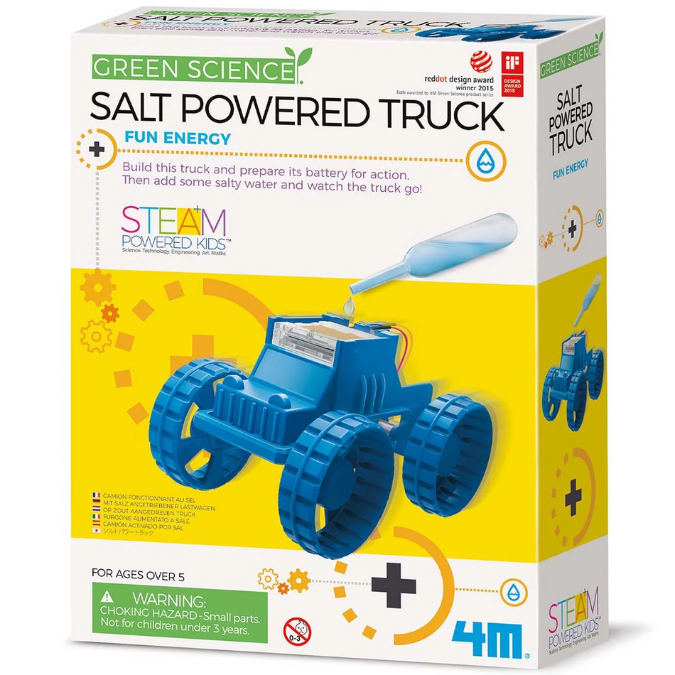 Great Gizmos Green Science Salt Powered Truck
