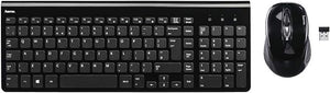 HAMA TRENTO WIRELESS KEYBOARD & MOUSE SET | 398833