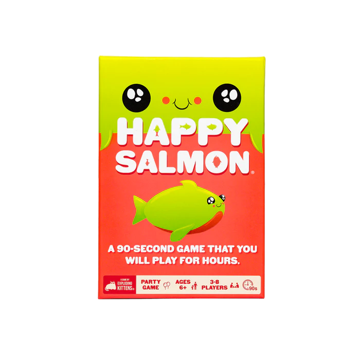 Happy Salmon Exploding Kittens Edition