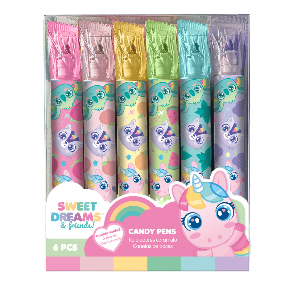Sweet Dreams Scented Candy Crayon 6 Pc Set