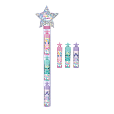 Sweet Dreams Magic Wand 3 Pcs Lip Balm Set