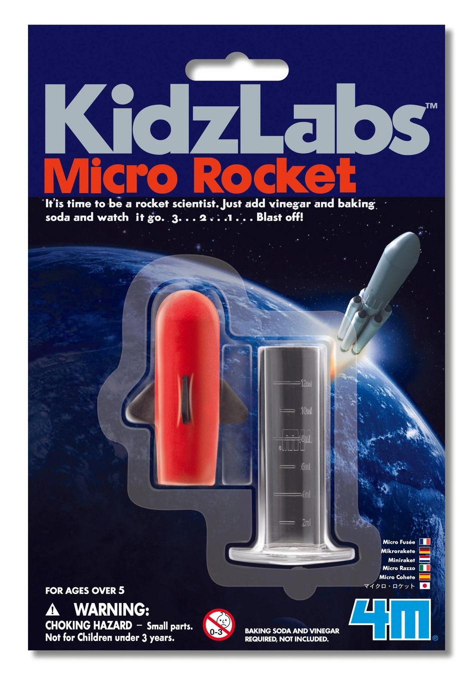 Great Gizmos Kidzlabs Micro Rocket