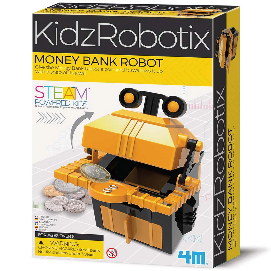 Great Gizmos Kidz Robotix Money Bank Robot