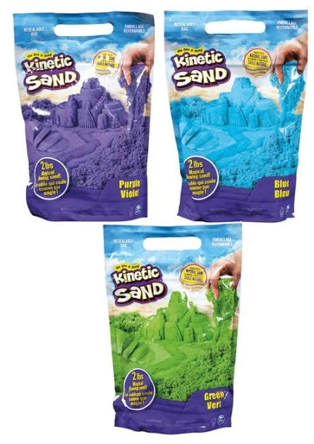 Kinetic Sand 2lb Coloured Sand Assorted