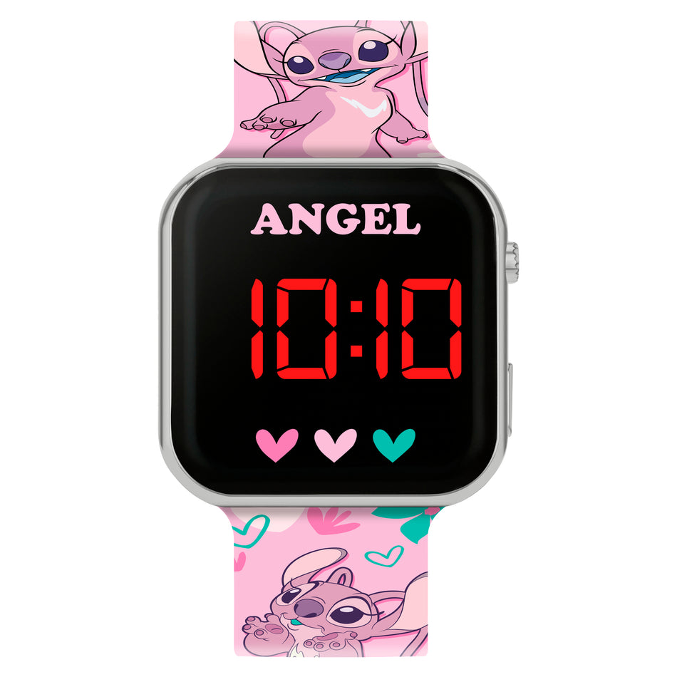 Angel Printed Strap LED Watch
