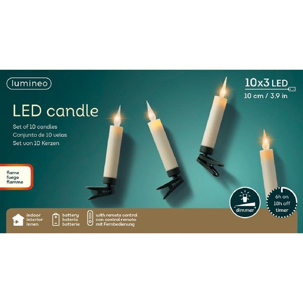 Led Candle Lights Steady Battery Operated
