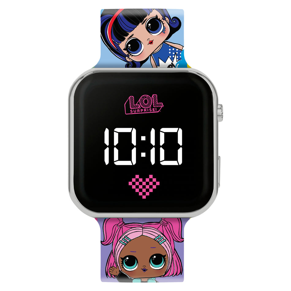 LOL Surprise Pink Strap LED Watch
