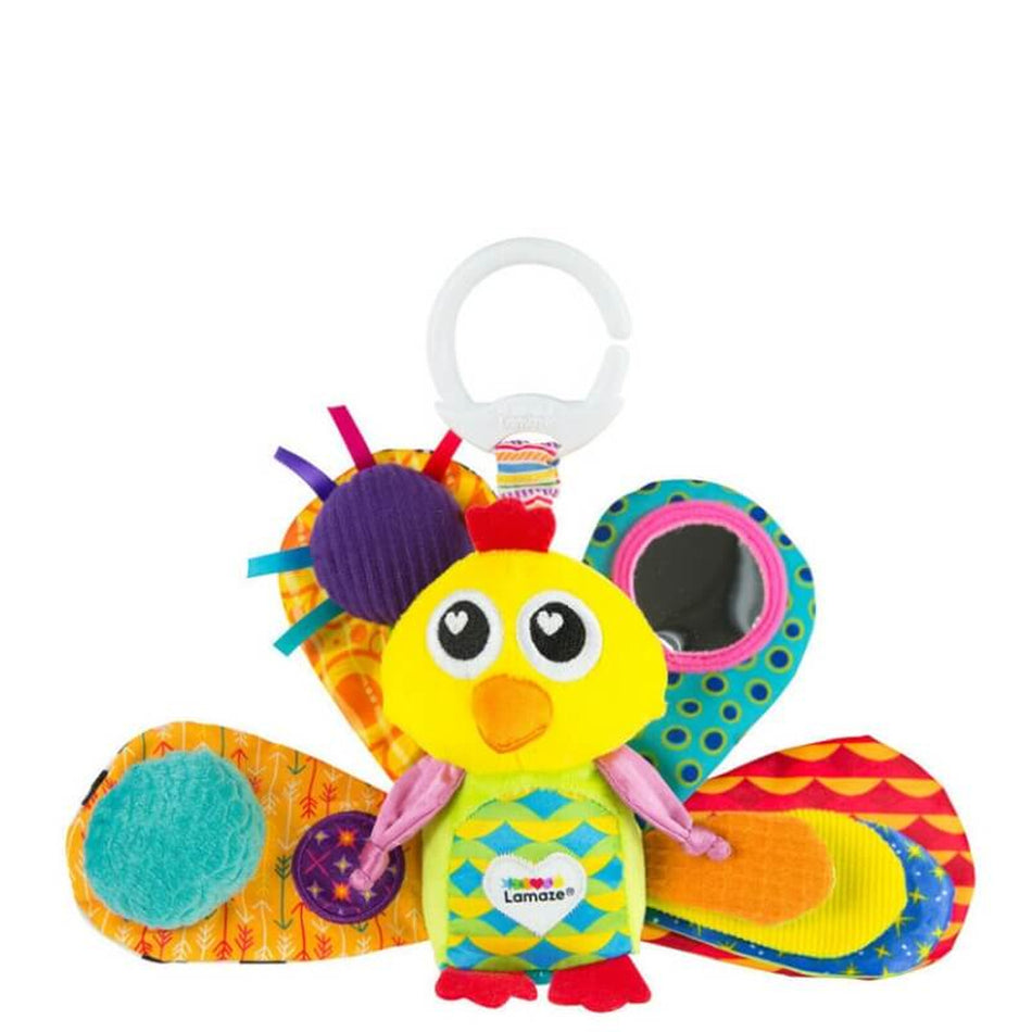 Lamaze Clip & Go Jacques the Peacock