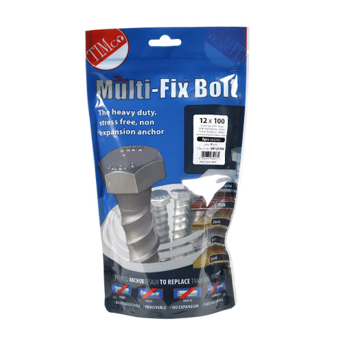 Multi-Fix Bolt Hex Head  12x100 (8)